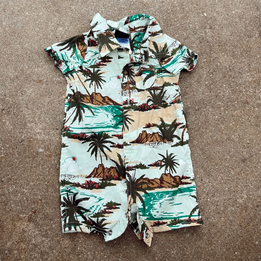 Tropical onesie